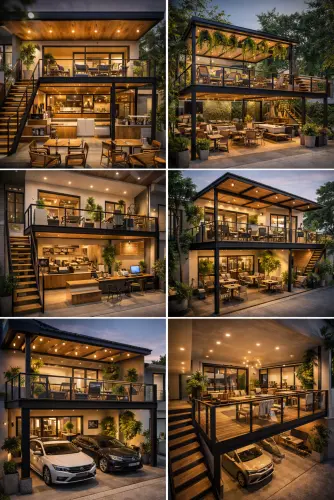 Mezannine Cafe Modern di Melawai