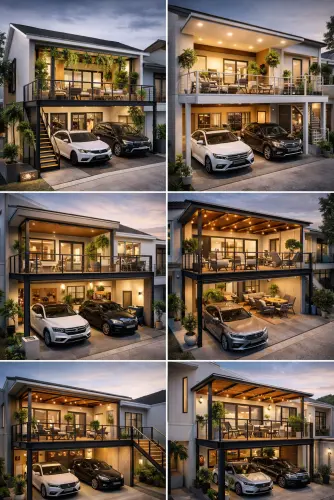 Mezannine Teras Rumah Keren di Melawai